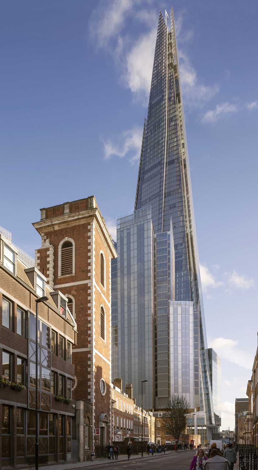 The Shard, London (© RPBW, rendering by Millerhare)